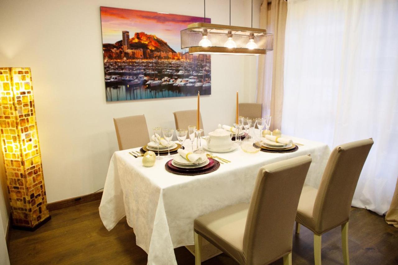 Luxury New Apartment City Centre & Beach, Alicante Exteriör bild