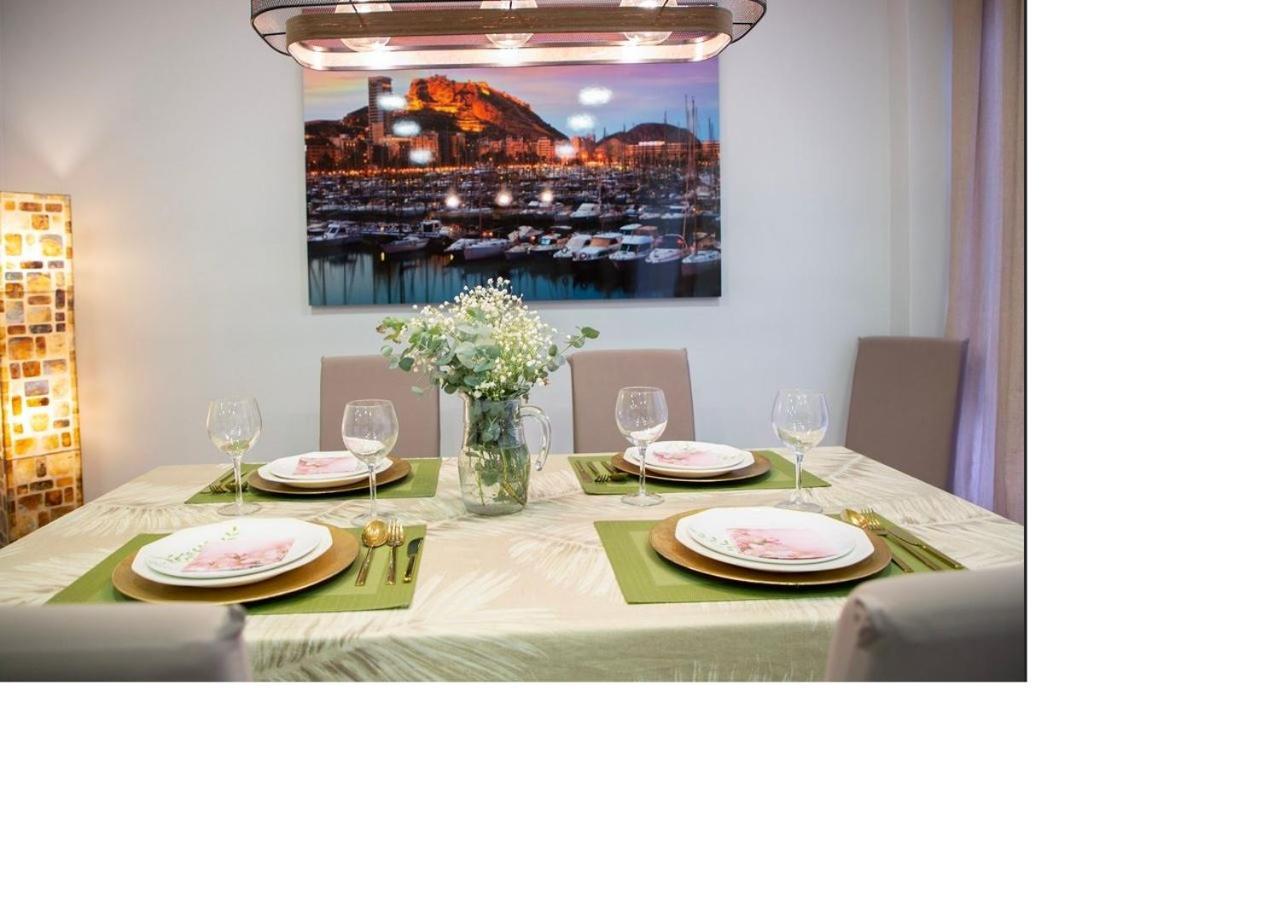 Luxury New Apartment City Centre & Beach, Alicante Exteriör bild